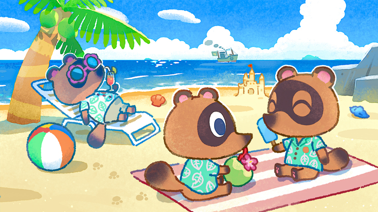 Nintendo uses Animal Crossing to remind people to stay safe in the Summer heat