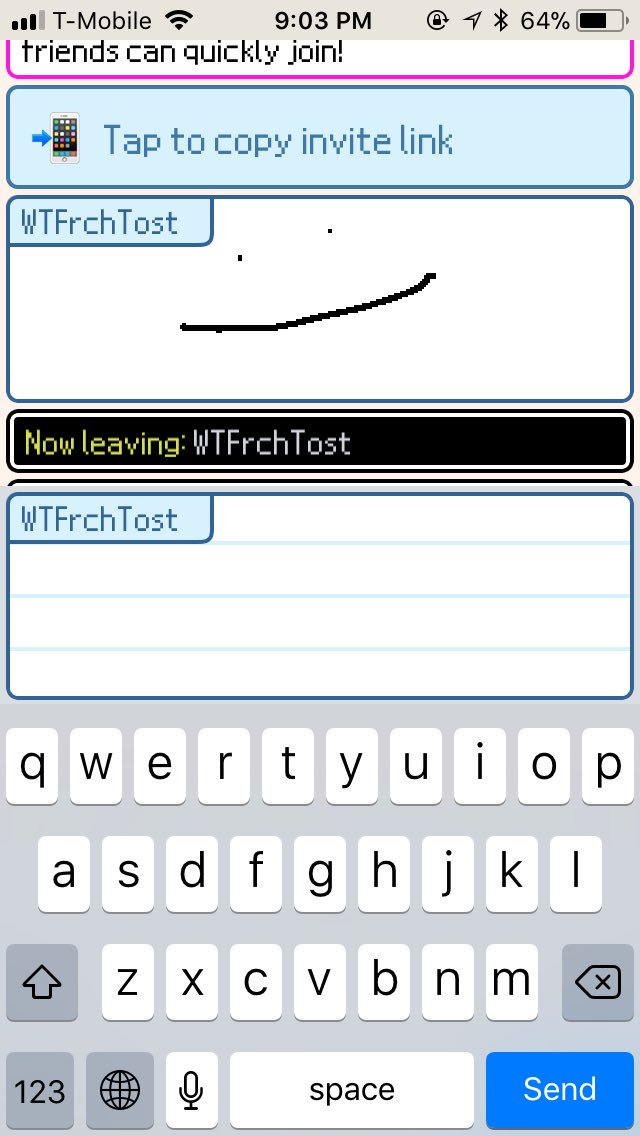 Pictochat Clone Available On Ios Gonintendo