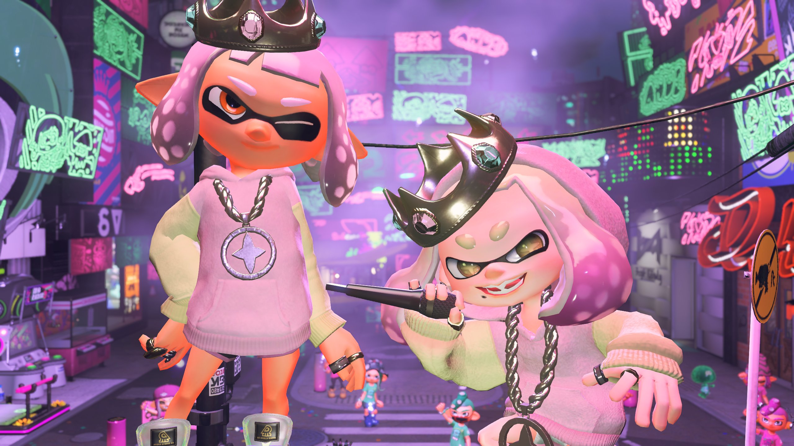 Another look at all of Pearl & Marina's amiibo gear in Splatoon 2 | The