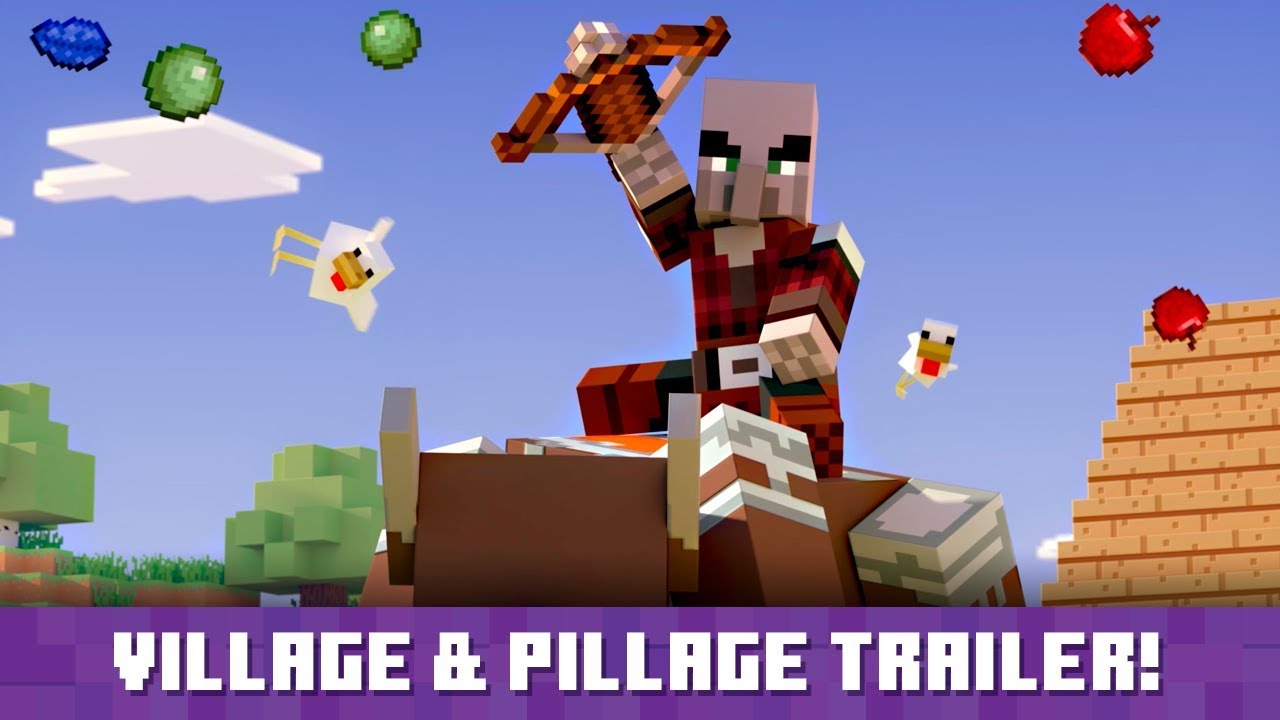 Minecraft Village Pillage Update Available Today Full Patch Notes Shared Gonintendo